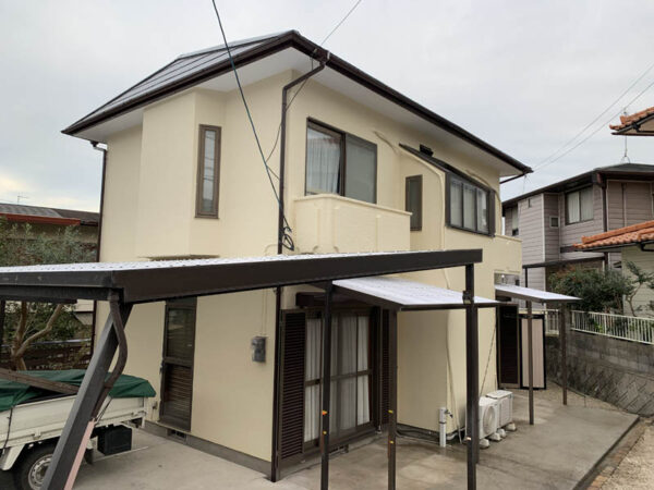 福岡県 屋根・外壁塗装事例 遮熱シリコンプラン