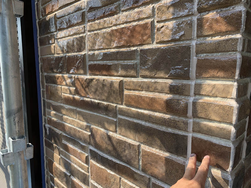 無機塗料で施工しましたので、長期にわたって美観を保ちます。