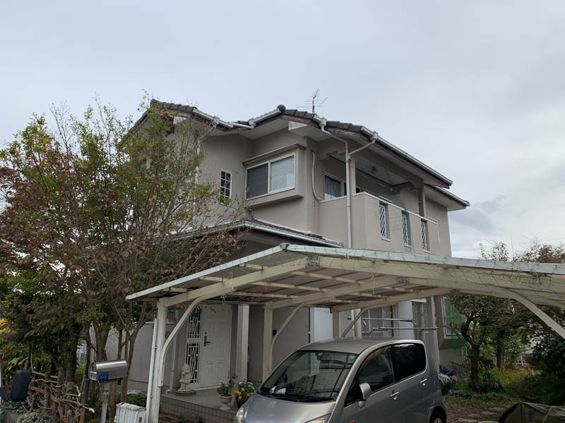 施工前の様子です。