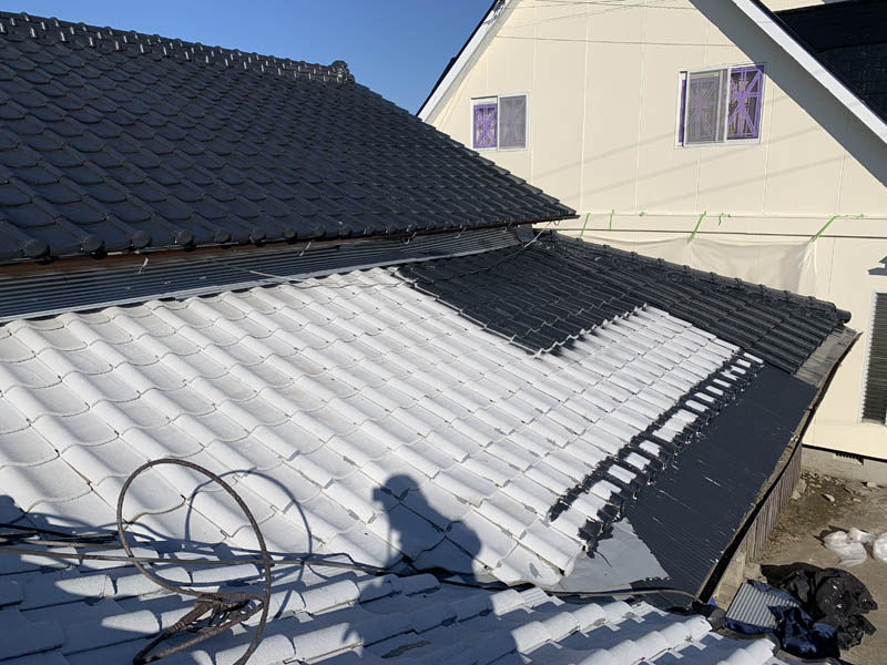 中塗りの様子です。