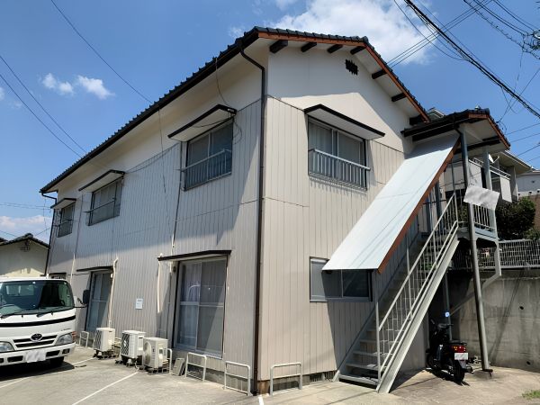 熊本市　東区　アパート塗替え