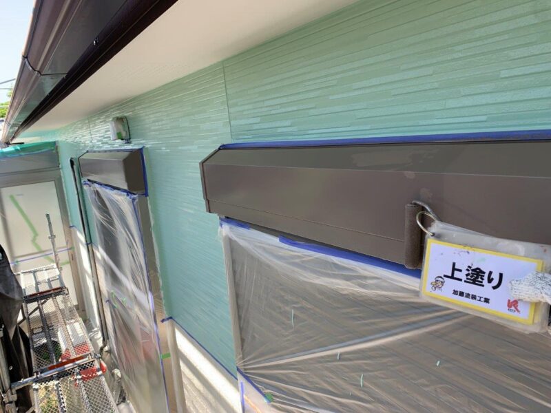 上塗りで仕上げました。