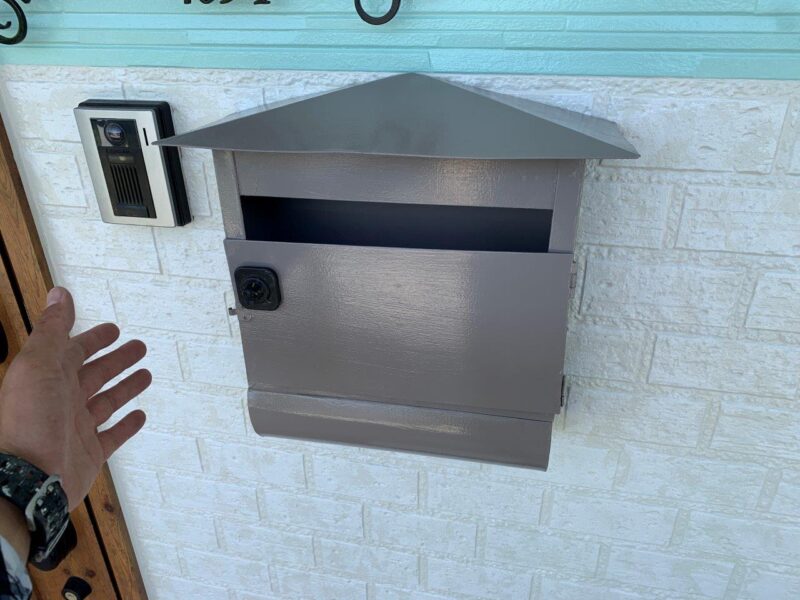 ポストもバッチリです。