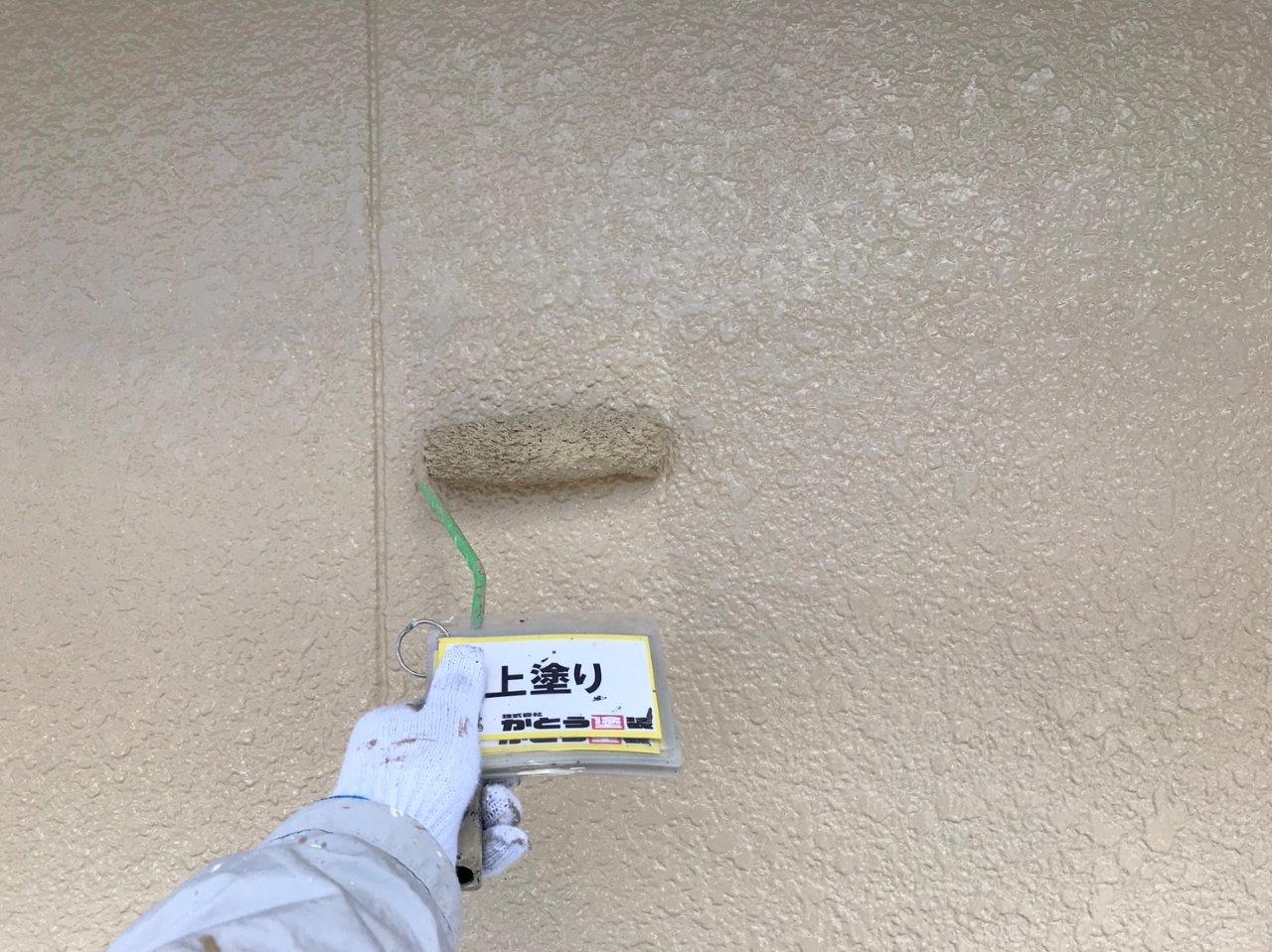 熊本市北区楠Ⅿ様邸外壁塗装，高耐久のフッ素４F塗料で塗り上げました。