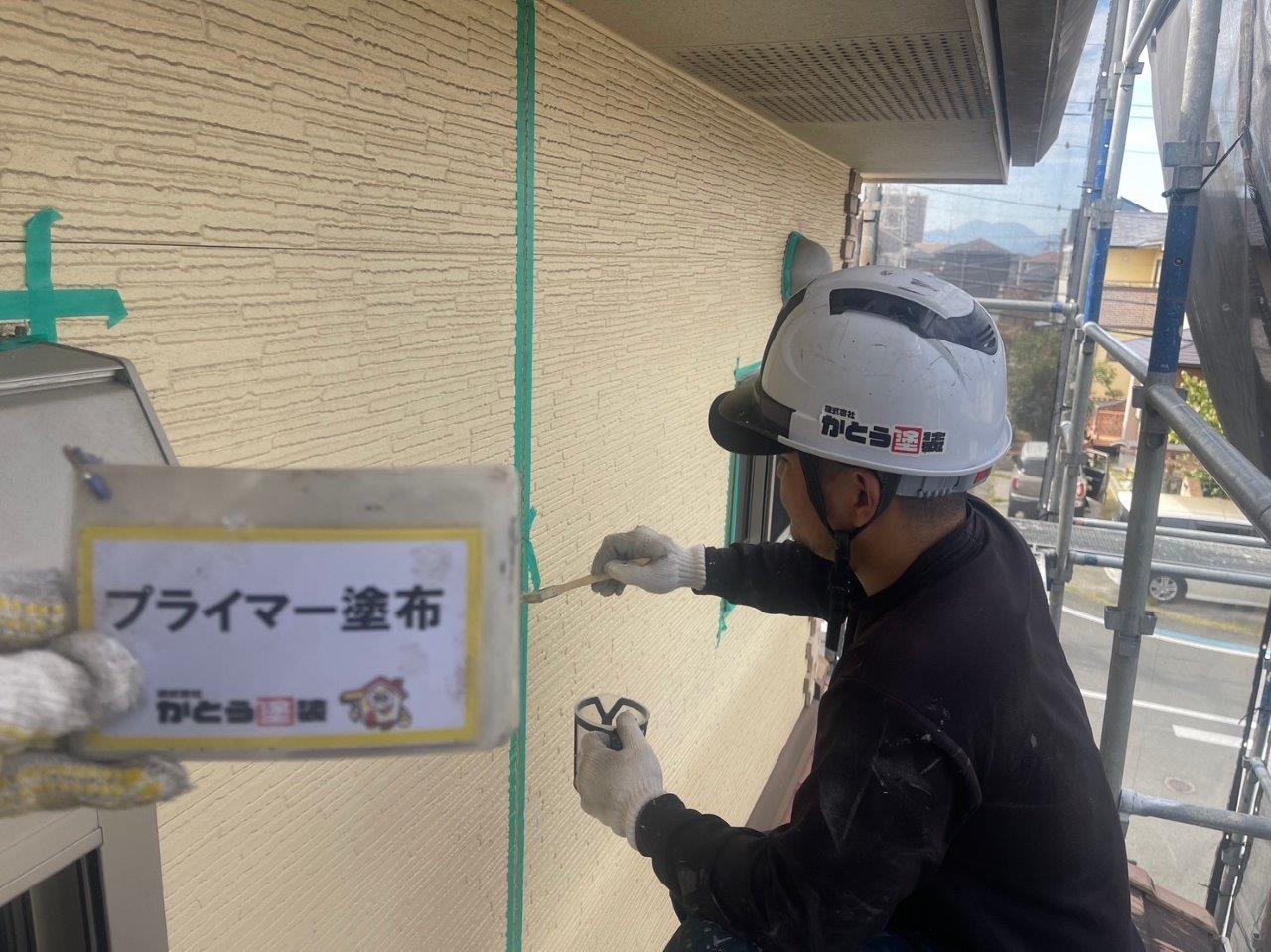 菊池郡菊陽町S様邸外壁塗装，シーリング工事をおこないました。