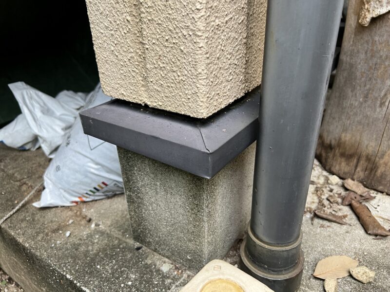 土台水切りのお写真です。