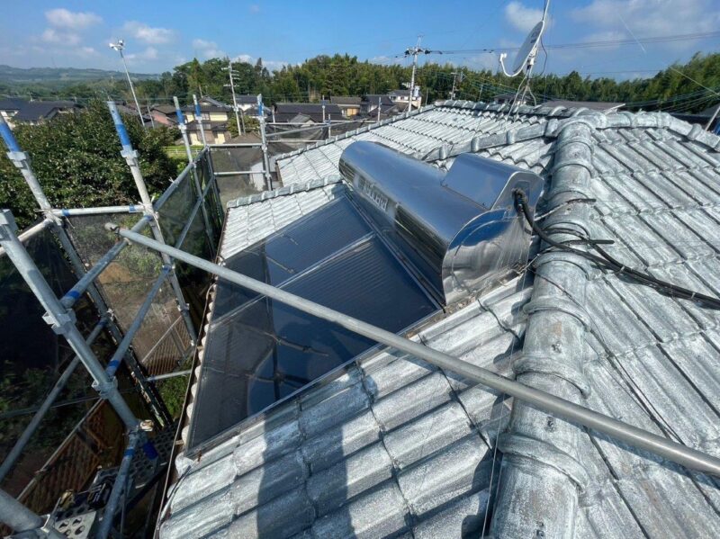 天日撤去をしていきます。