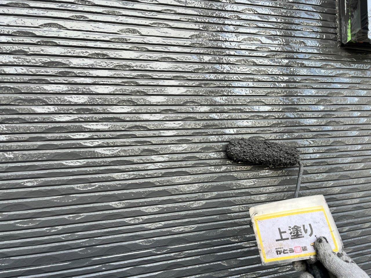 熊本市東区長嶺S様邸外壁塗装，外壁を超高耐久の無機フッ素塗料で塗装しました。