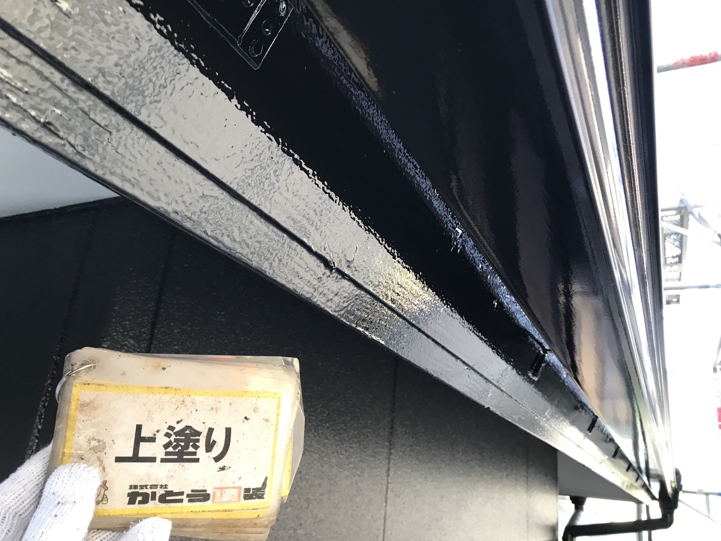 合志市T様邸外壁塗装，付帯部塗装をおこないました