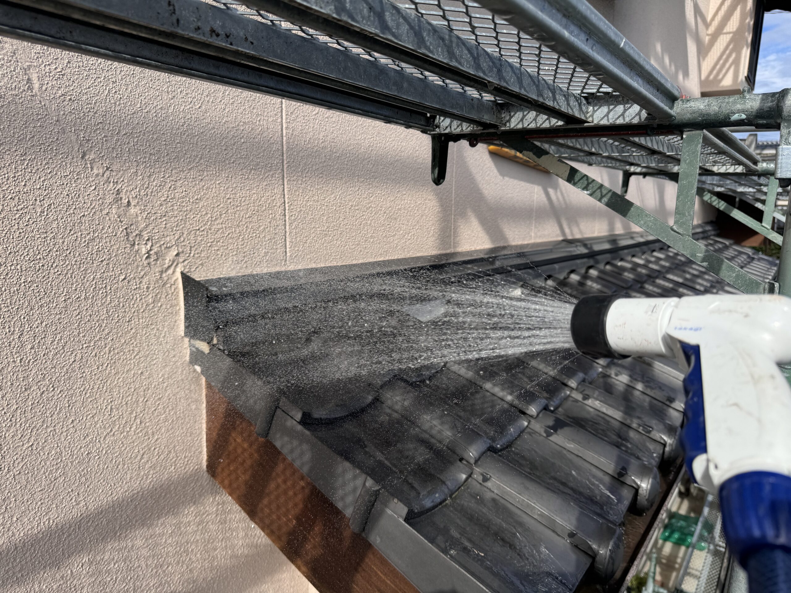 熊本市北区M様邸，雨漏りの調査をおこないました