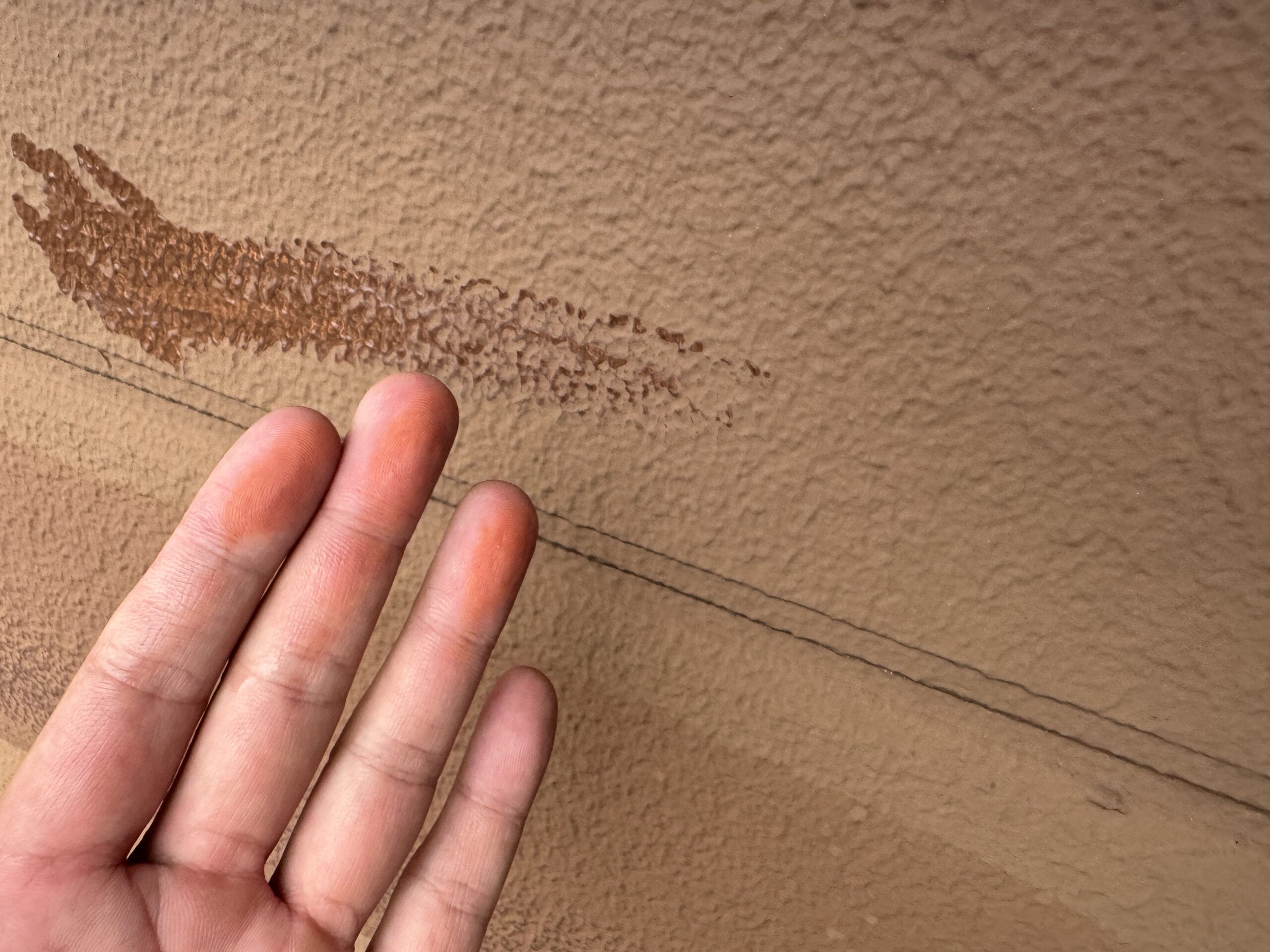 宇城市K様邸外壁塗装，施工前のお写真です