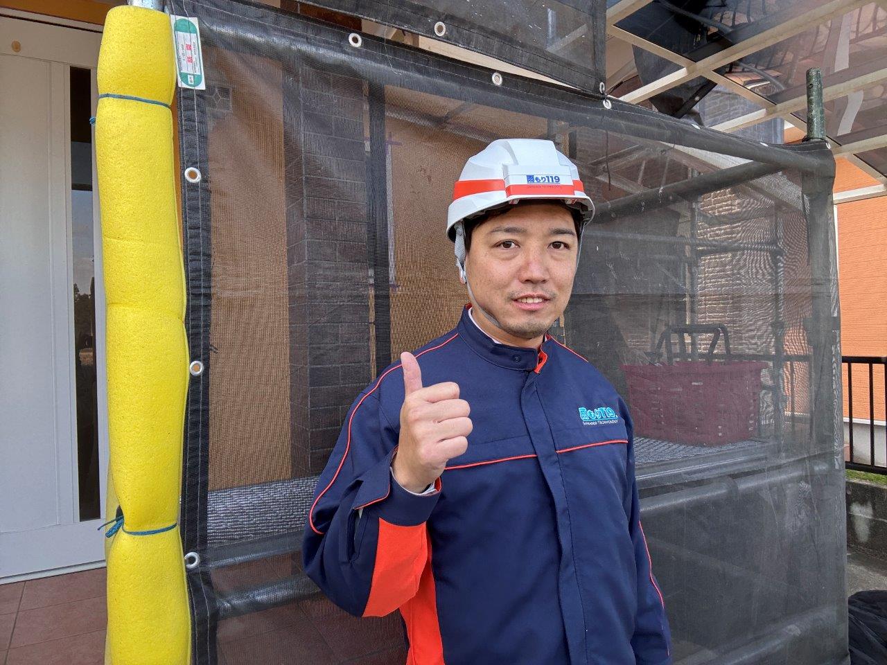益城町外壁塗装，雨漏り調査をおこないました