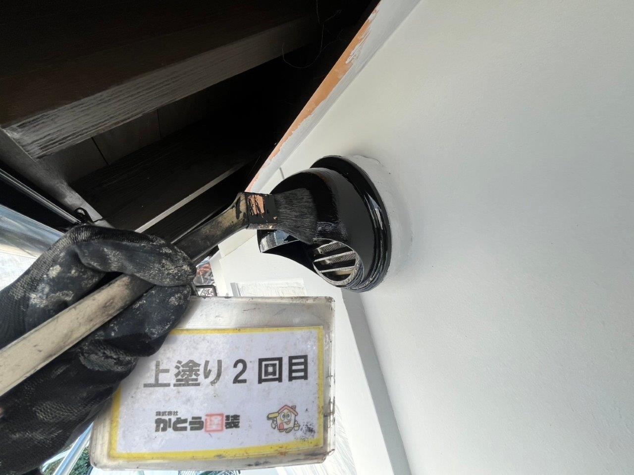 熊本市北区K様邸外壁塗装，付帯部塗装