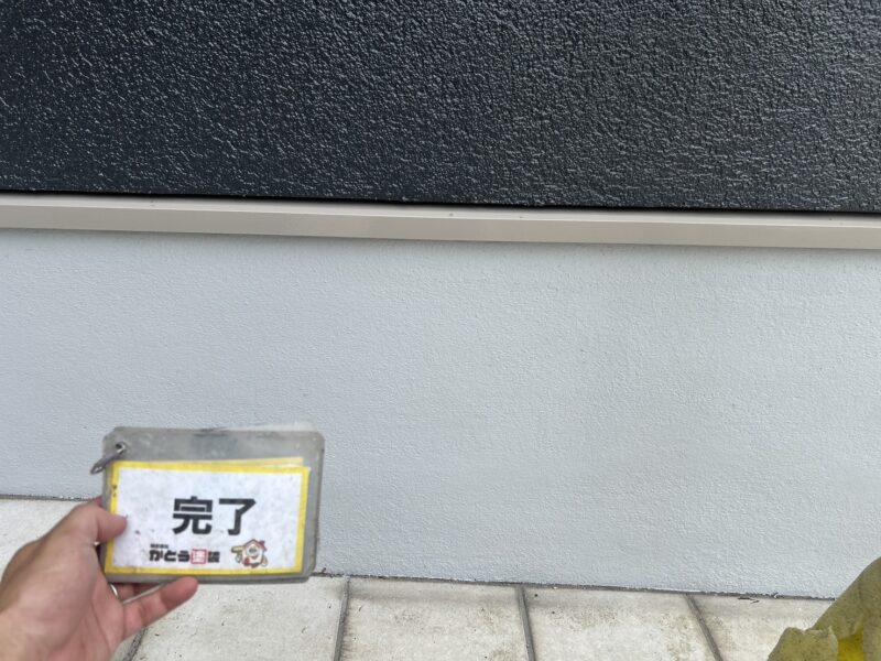 外壁や付帯部と一緒に、基礎はばきも綺麗にすることでより一層新築のような仕上がりになります。