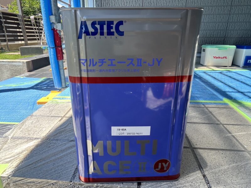 軒天の使用塗料です。