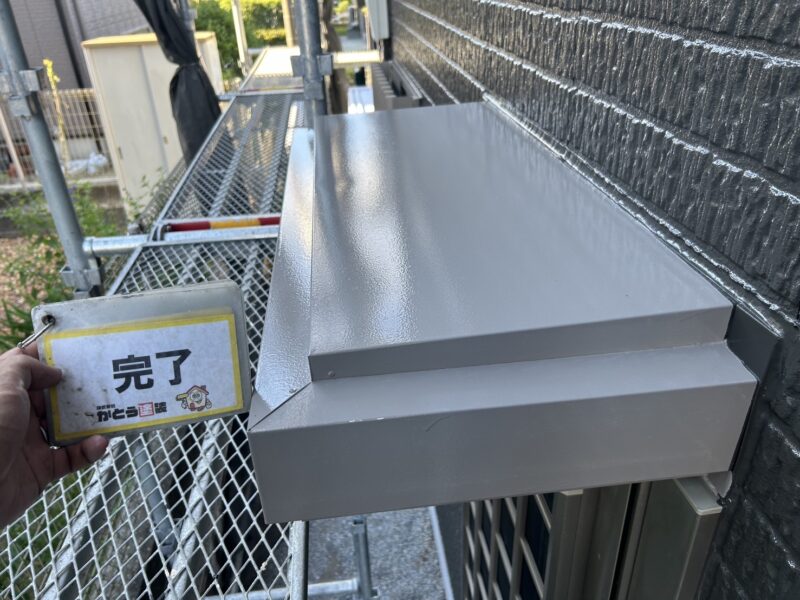 耐候性の高い塗料を使用していますので、綺麗が長続きします。