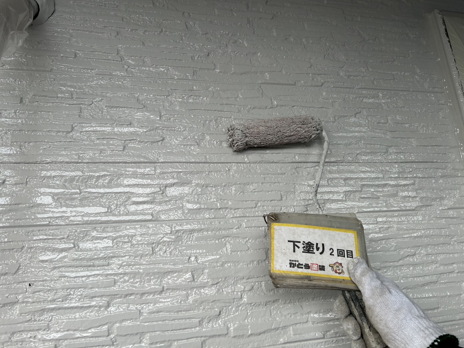 熊本外壁塗装，付帯部塗装　益城町H様邸　超高耐候性塗料ウレアシールドを使用し、優れた防水性を実現しました