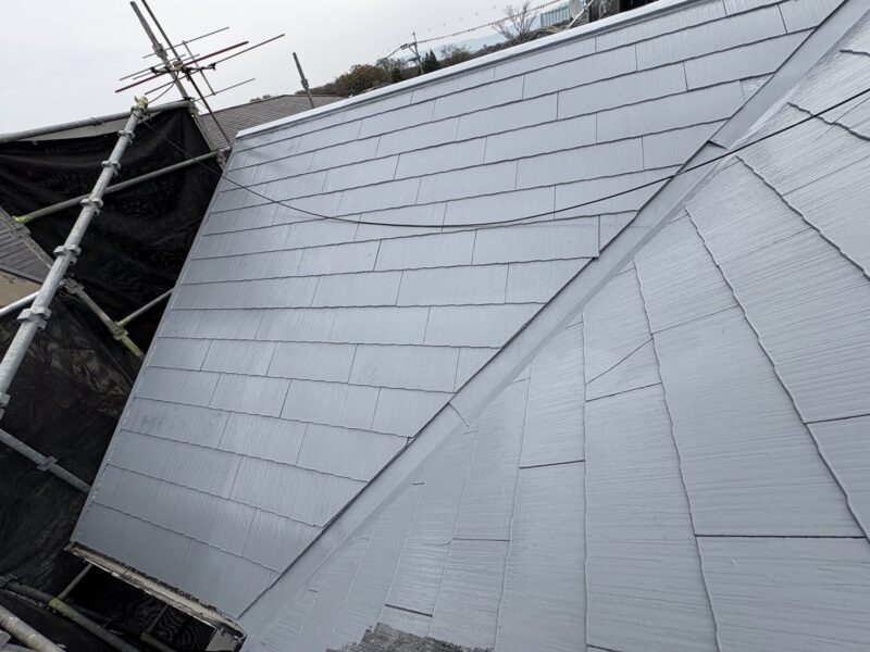 下塗り完了しました。