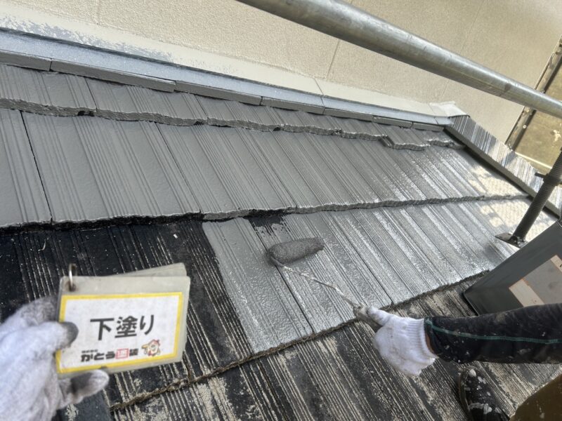 下塗りからムラなく丁寧に施工することで、仕上がりが格段に良くなります。