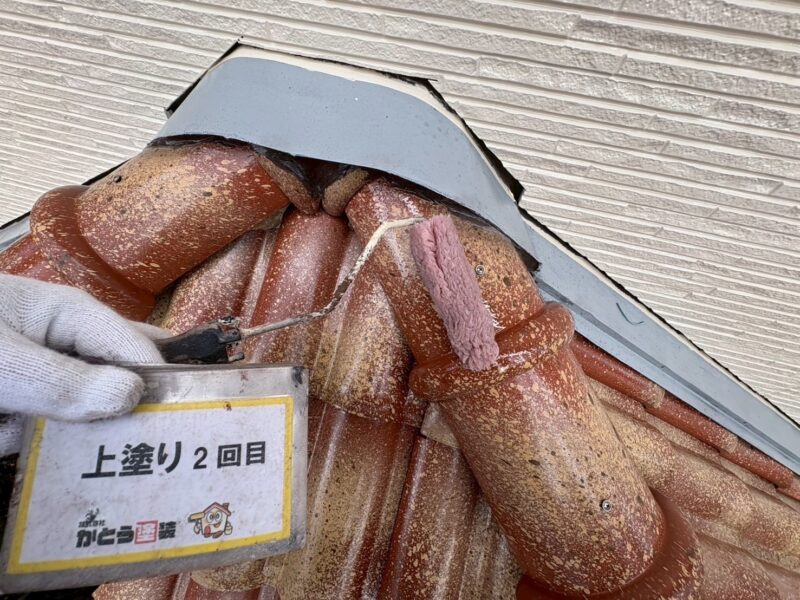 近くで見るとだいぶ艶が出ているのが分かります。