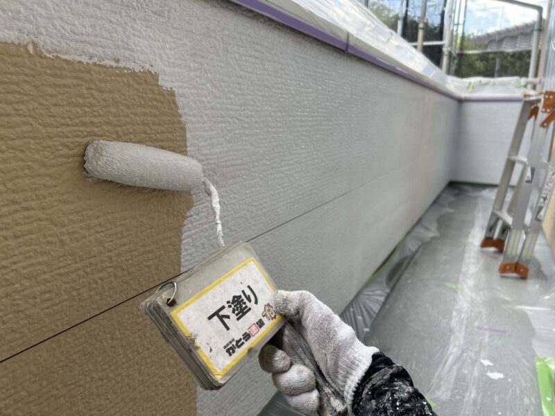  透湿性に優れ、内部に水分が溜まるのを抑制してくれる塗料を使用しています。