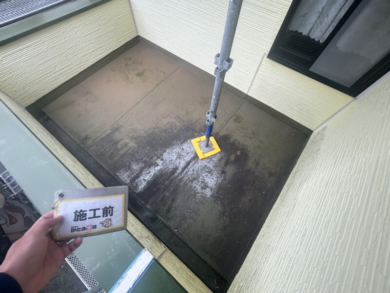 防水工事をおこない、防水性を向上させます。