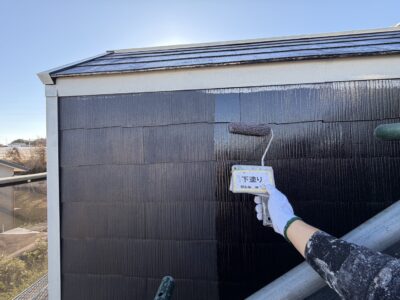 【熊本市北区O様邸】屋根塗装の施工事例｜浸透力に優れた塗料で下地を補強