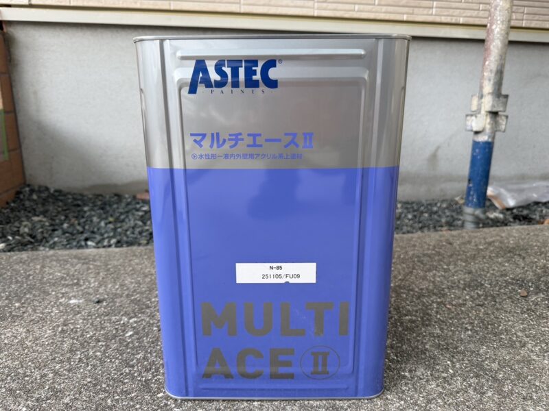 軒天・天井の使用塗料です。