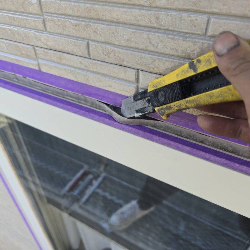 シーリングはすべて打ち替えになります。