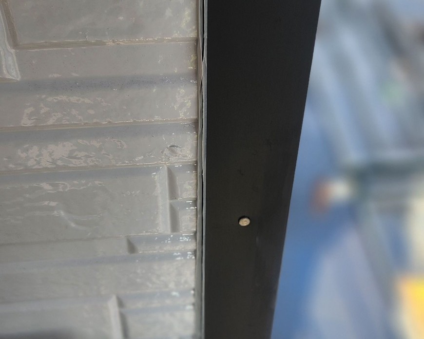 【玉名市K様邸】外壁塗装の施工事例｜出隅部分に板金を取り付け