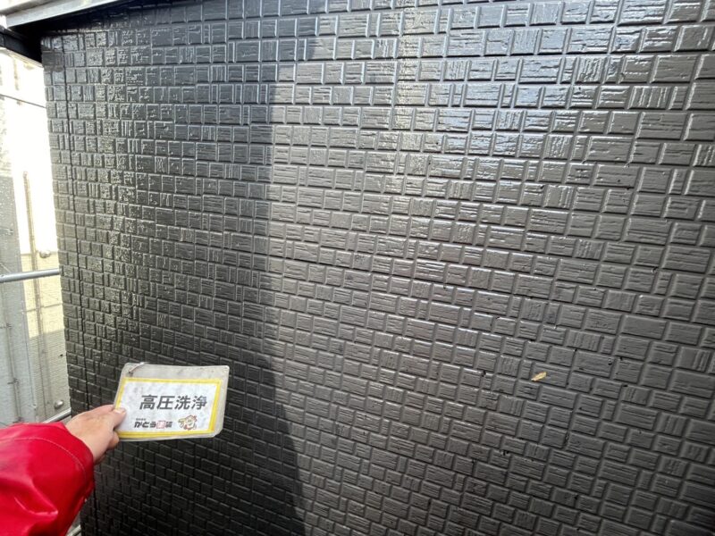 しっかり汚れが落ちているのが分かります。