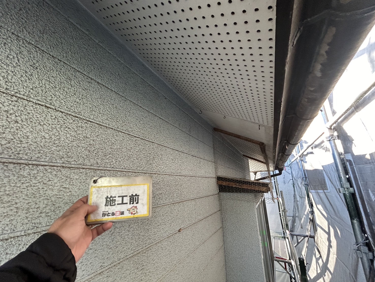 【 熊本市北区K様邸】　外壁塗装 施工事例｜築28年｜外壁と付帯部の塗り替え