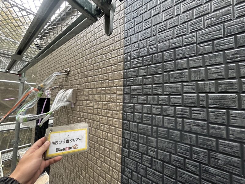 単色では物足りないという方にWB多彩仕上げ工法は非常にオススメです。