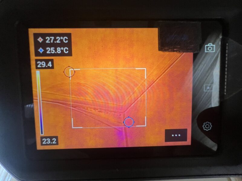 散水前のカメラ画像になります。