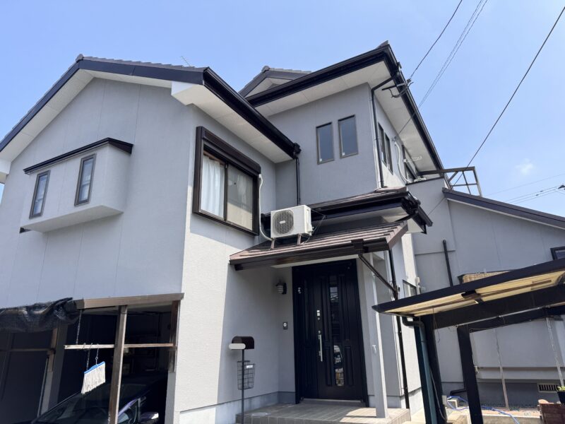 【合志市K様邸】断熱塗装のガイナ｜優れた断熱効果を持つ塗料で塗り替え、屋根の温度上昇を抑制