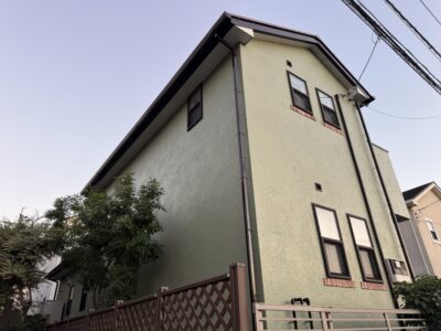 【熊本市北区K様邸】無機塗料を使用した施工事例｜紫外線の影響を受けにくく、柔軟でひび割れしにくい塗膜を形成