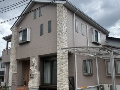 【熊本市北区O様邸】無機塗料を使用した施工事例｜防カビ・防藻で美観を維持