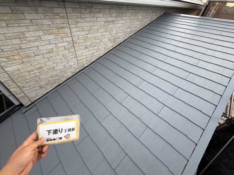 ムラなく均一に綺麗に仕上がっているのが分かります。