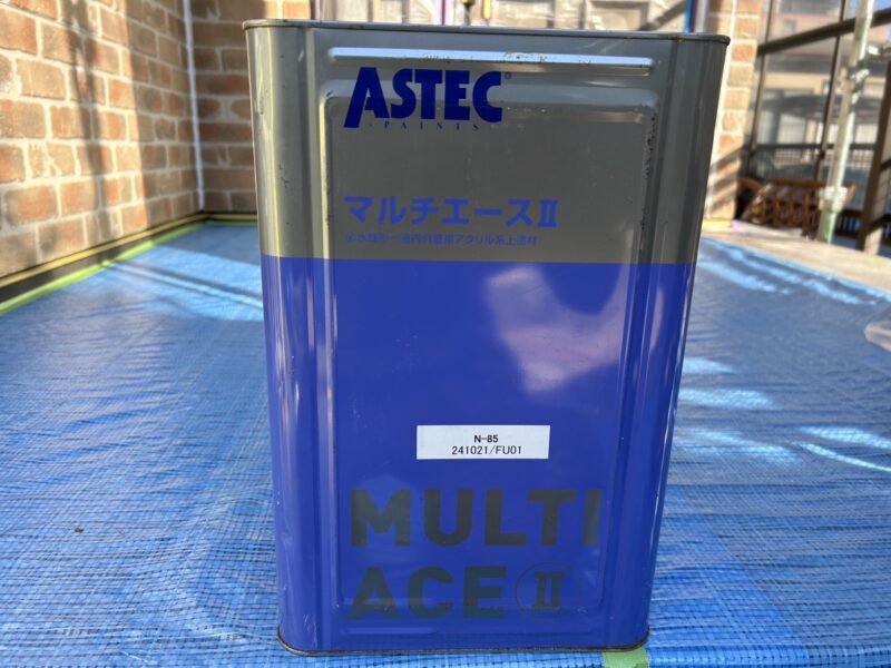 軒天・天井の使用塗料です。