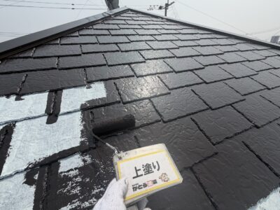 【熊本市東区O様邸】屋根塗装の施工事例｜遮熱性能に特化した塗料を使用
