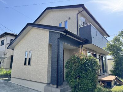 【合志市S様邸】立体感のある模様を描き出すWB多彩仕上げ工法で施工しました