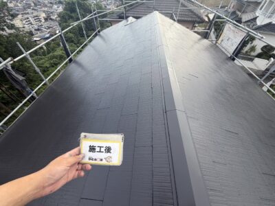 【大津町Y様邸】外壁屋根塗装すべての工程が完了しました
