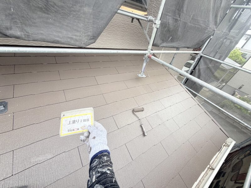超低汚染性、遮熱性、高耐候性を兼ね備えた塗料で塗り替えています。