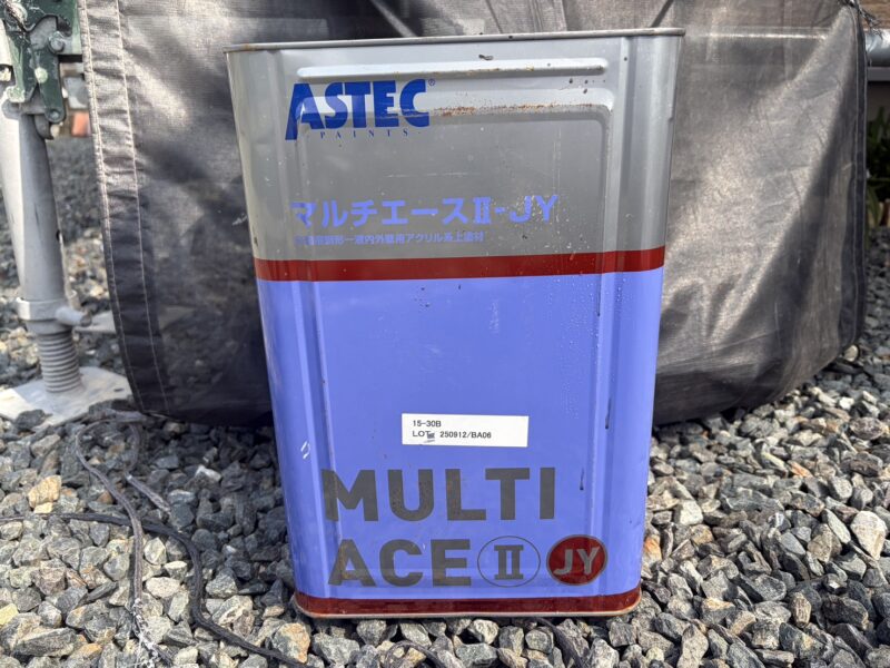 軒天・天井の使用塗料です。