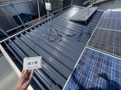 【菊陽町R様邸】塗り替え工事が完了し、施工後確認をおこないました