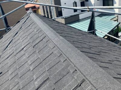 【熊本市中央区M様邸】超軽量で災害に強い屋根材セネターを使用し、カバー工法にて施工しました
