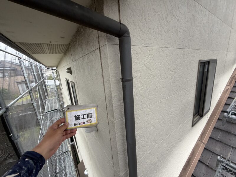 付帯部もすべて高耐候性の塗料で綺麗に美しく仕上げていきます。