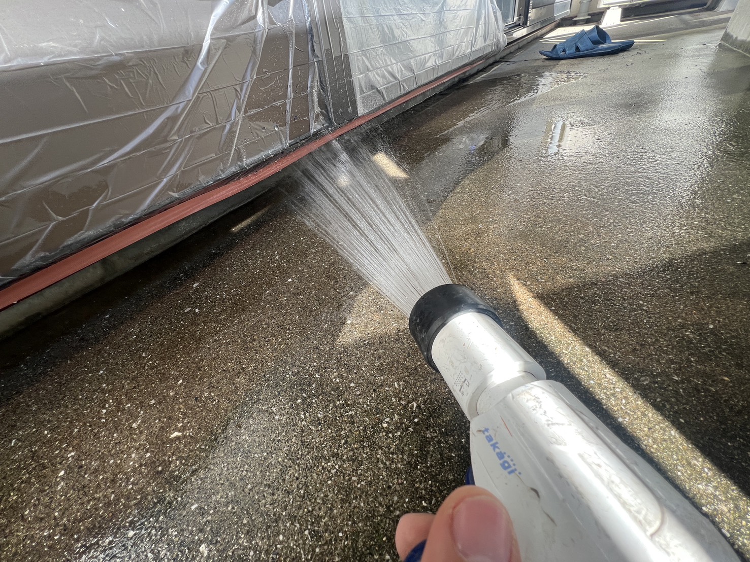 【熊本市東区A様邸】雨漏り散水調査をおこないました