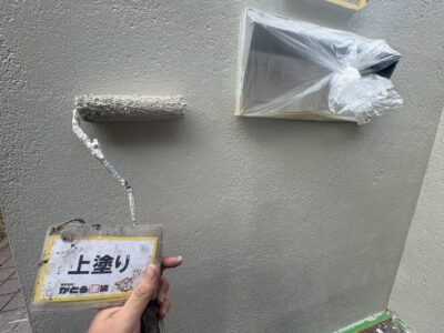 【宇城市H様邸】塀の塗装をおこない、頑固な雨垂れ汚れをバッチリ解消しました