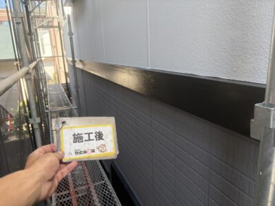 【熊本市中央区N様邸】塗装の工程が終わり、施工後確認をおこないました